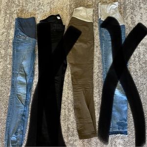H&M and Thyme Maternity Jeans size XS